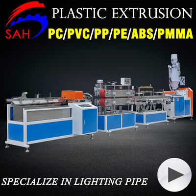Plastic PC/pvc/pp/pe/abs/pmma Pipe /profile Extrusion Production Line,T5 T8 Lighting Tube Extruder Machine